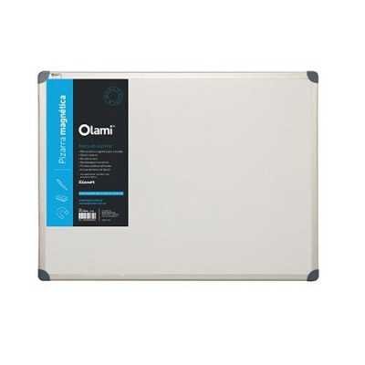 Pizarra 75x100cm magnética marco aluminio Olami