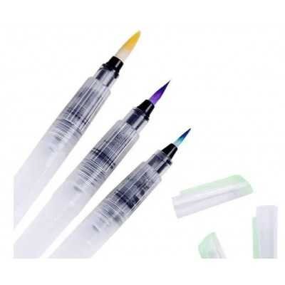 Set de Pinceles Recargables  Redondos x3 Unidades Van Orley