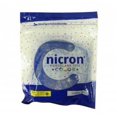Porcelana en Frío Tradicional COLOR AZUL x250 Gramos Nicron