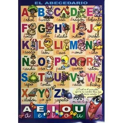 Láminas didácticas "EL ABECEDARIO" 50x70 cm