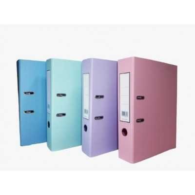 Bibliorato PVC A4 celeste pastel