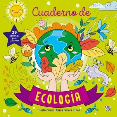 Libro para Colorear Cuaderno de Ecologia V&R Editoras