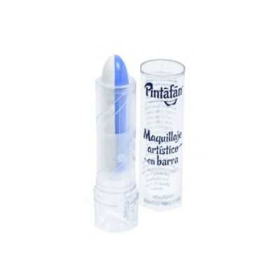 Pintura para Maquillaje en Barra Celeste-Blanco (01) x 4 grs Dúo Pintafan