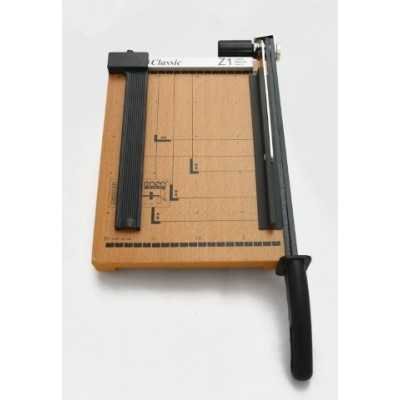 Cizalla a palanca base de madera 18x24cm Z1