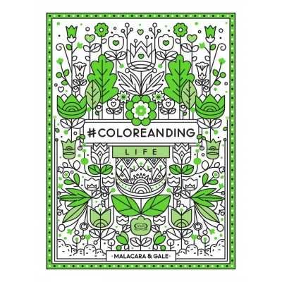 Libro para pintar Coloreanding Life V&R Editoras