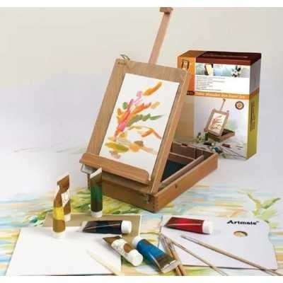 Set HBX-11 Acrílicos +Caja +Atril Artmate