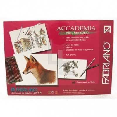 Block academia 120gr 35x50cm 20 hjs Fabriano