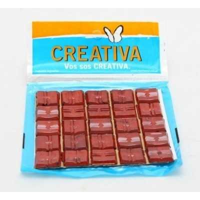 Venecitas x 25 Bordo Creativa