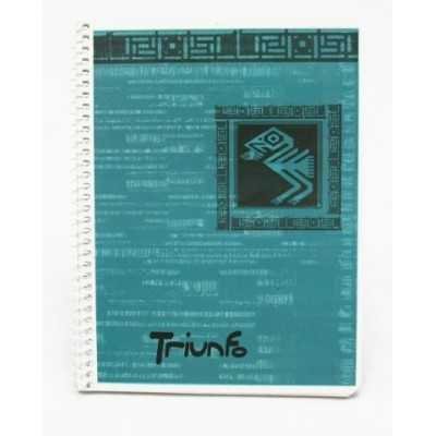 Cuaderno con espiral 16x21cm x 42 hojas cuadriculado Maraton