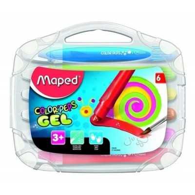 Crayones gel Color Peps x6 unidades Maped