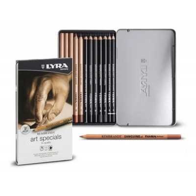 Set de lápices de Dibujo Sketching x12 Piezas  Lyra