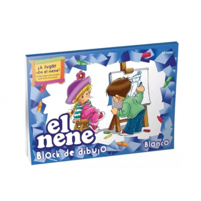 Block Nº 6 blanco x24 hojas El Nene