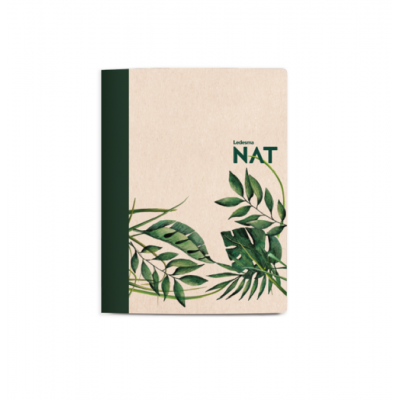 Cuaderno tapa flexible 16x21 cm NAT x 42 hojas punteadas Ledesma