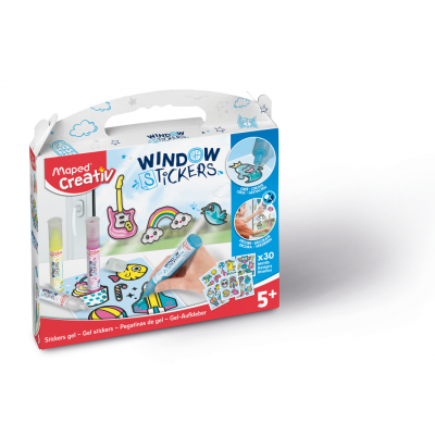 Stick & color window stickers Maped