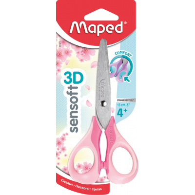 Tijera sensoft pastel 13 cm blister Maped
