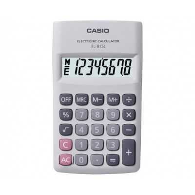 Calculadora portatil 8 digitos blanca HL-815L Casio