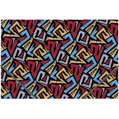 Carpeta Oficio 3 solapas plástica Surf con elástico Rome