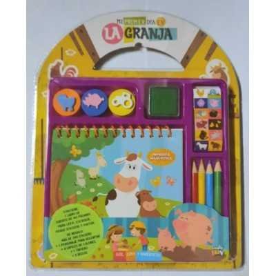Valijita, lee, crea, diviértete Mi primer día en la granja School Fun