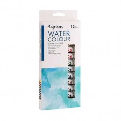 Set de Acuarelas Sionart x12 Colores de 12 ml Sapiens