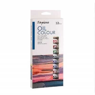 Set de Óleos Sinoart x12 Colores de 12 ml Sapiens