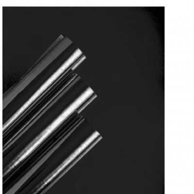 Cartulina Metalizada escolar Negro de 44,7 x61 cm x unidad Luma