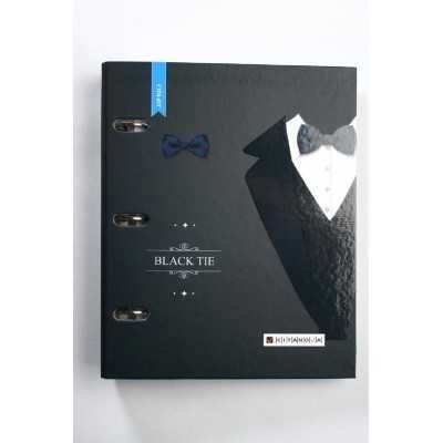 Carpeta Carta Black & White x 120 hojas rayadas Cita Kit