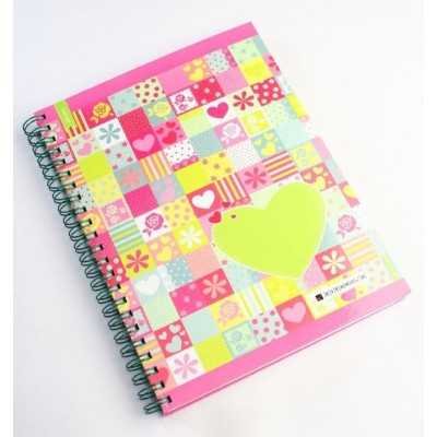 Cuaderno con espiral A4 tapa dura Sweety x 150 hojas rayado Cita Kit