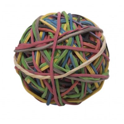 Bandas elásticas de 40 mm COLORES pelota x100 grs. Sifap