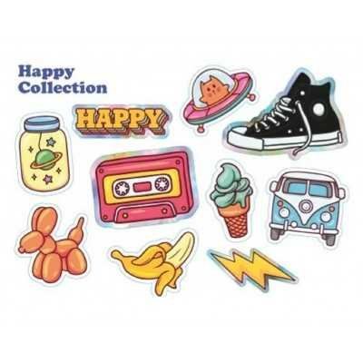 Stickers happy collection x 20 unidades Talbot