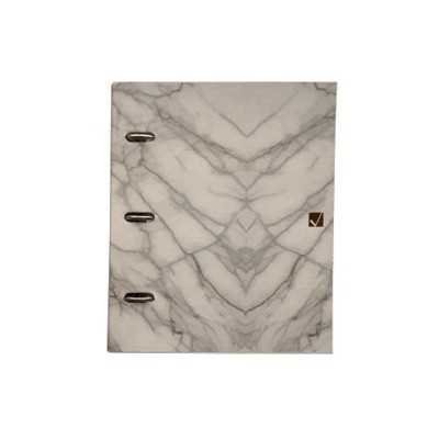 Carpeta Carta Marble x 120 hojas rayadas Cita Kit