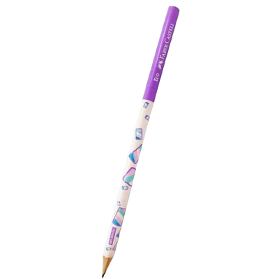 Lápiz de grafito Eco Marsh Mallow pastel Faber Castell