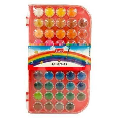 Acuarelas x 48 unidades Trabi