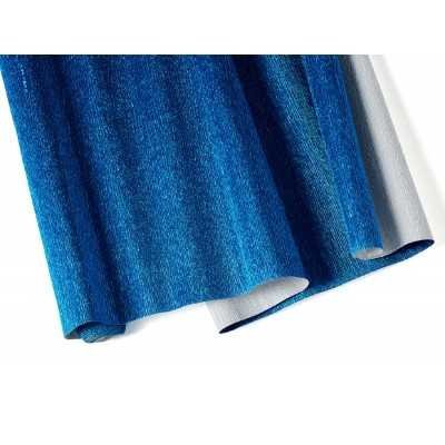 Papel crepe metalizado Azul
