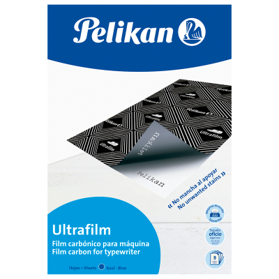 Carbonicos x10 unidades Ultrafilm NEGRO Pelikan