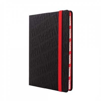 Cuaderno notes A5 tapa dura rayado Marvel Mooving