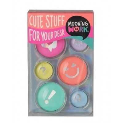 Imanes de vidrio x 6 unidades Mooving at work