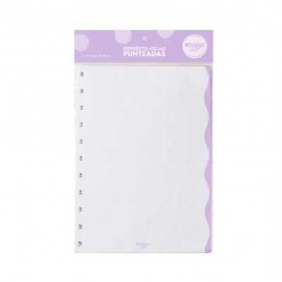 Repuesto carta color punteado x 30 hjs Mooving Loop