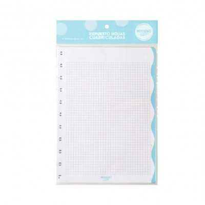 Repuesto carta color cuadriculado x 30 hjs Mooving Loop