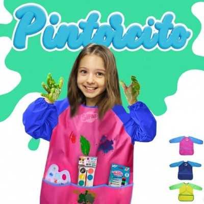 Delantal pintorcito escolar "S" colores surtidos Sifap