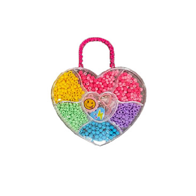 Set de bijou bead cases grande Corazon en caja plástica Toyland
