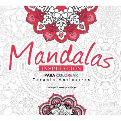 Libro para Pintar de Mandalas Antiestrés Inspiración 19x21 cm 24 pág. Editorial Splash