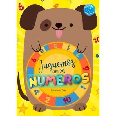 Libro para pintar 20x28 cm 16 pág. Diversión didáctica Juguemos con los numeros Editorial Splash