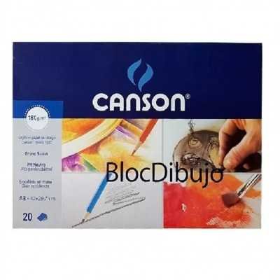 Block Dibujo universitario A3 de 180 gramos x20 hojas Canson