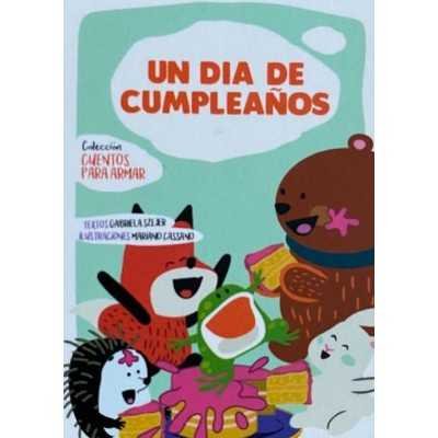 Set de cuentos ilustrados A5+puzzle Cuentos para armar Un día de cumpleaños Editorial Splash