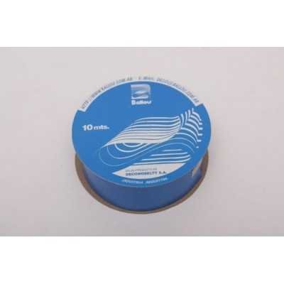 Cinta lisa Azul 25 mm x10 mtrs Ballou