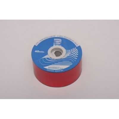 Cinta metal Rojo 40 mm x40 mtrs Ballou