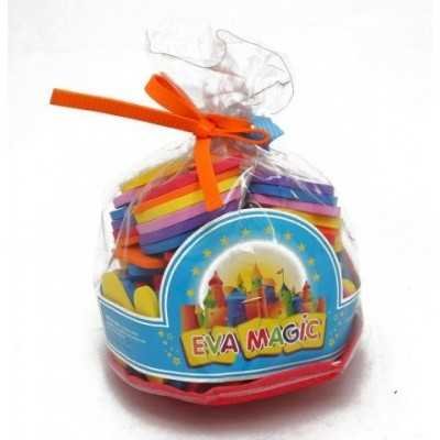Goma eva Bolsa grande abecedario x 93 unidades
