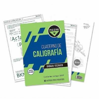 Cuaderno de caligrafía Pizzini