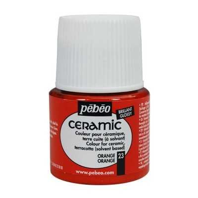 Pintura ceramic Naranja x45 ml Pebeo