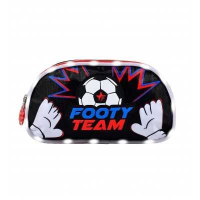 Canopla 2 cierres con luz led Futbol pop it Footy